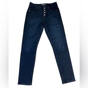 LOFT Button Fly Curvy Skinny 27/4